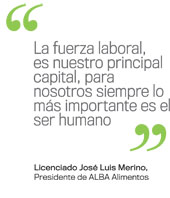 Alimentos seguros con Alba Alimentos