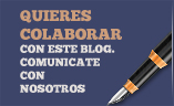 Si deseas colaborar escribiendo articulos para nuestro blog contáctate con nosotros